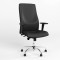 Крісло офісне поворотне Новий СтильSOLO UP R STEEL WA ST CHR68 ECO-30 (Чорний) (NWS-126991)