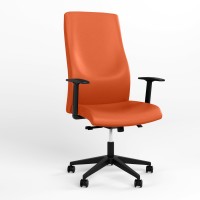 Крісло офісне поворотне Новий СтильSOLO UP R STEEL WA ST PL70 ECO-72 (Помаранчевий) (NWS-126981)
