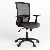 Кресло офисное поворотное Новый Стиль STILO SL PL64 OH-5 ECO-31 (Темно-коричневый) (NWS-126871)