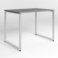Обідній стіл Новий Стиль BRAVOS ALU (18) 1000х680 Бетонний Камінь (NWS-130680)