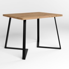 Обідній стіл Новий Стиль FRIDAY BLACK (36) 1000х800 Дуб золотий (NWS-130910)