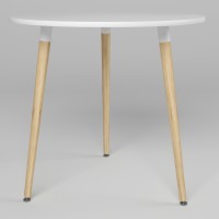 Обідній стіл Новий Стиль MODERN WOOD WHITE (19) D800 WHITE/Бук ЛАК  1.018 (19) D800 WHITE/Бук ЛАК 1.018 (NWS-131410)