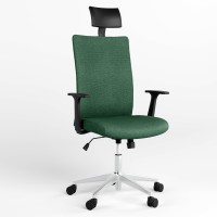 Крісло офісне поворотне Новий Стиль AIR R NET HR LUM CHROME SL AL70 ZT-22 (Зелений) (NWS-125173)