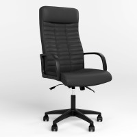 Кресло руководителя Новый Стиль BOSS BX ANYFIX PL64 ECO-30 (Черный) (NWS-125223)