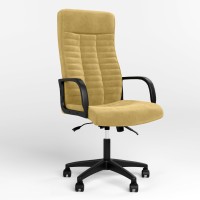 Крісло керівника Новий Стиль BOSS BX ANYFIX PL64 SORO-40 (Жовто-гірчичний) (NWS-125273)