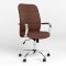 Крісло поворотне BRUNO (COMFORT+TILT) ECO-21 (Темно-коричневий) (NWS-125363)