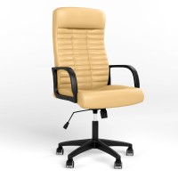 Крісло керівника поворотне Новий Стиль DIRECTOR TILT PL62 ECO-01 (Бежевый) (NWS-125893)