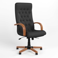Крісло офісне поворотне Новий Стиль FIDEL LUX EXTRA ANYFIX LE-A (Чорний) (NWS-125993)