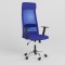 Крісло офісне поворотне Новий Стиль FRANK GTR TILT (WS-122) CHR68 P OH-3 C-6 (Синій) (NWS-123723)