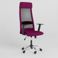 Крісло офісне поворотне Новий Стиль FRANK GTR TILT (WS-122) CHR68 P OH-5 C-74 (Фіолетовий) (NWS-123753)