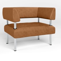 Крісло офісне Новий Стиль OFFICE ECO-13 (Коричневий) (NWS-122824)