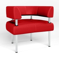 Крісло офісне округле Новий Стиль OFFICE ECO-90 (Червоний) (NWS-122864)