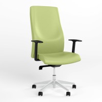 Крісло офісне поворотне Новий Стиль SOLO R STEEL (ABS) SFB AL70 ECO-45 (Фісташковий) (NWS-132242)