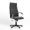 Крісло поворотне IRIS WOOD LB TILT EX4 SORO-95 (Темно-сірий) (NWS-126365)