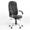 Крісло офісне поворотне Новий Стиль MODUS STEEL CHROME (COMFORT+ANYFIX) SORO-95 (Темно-сірий) (NWS-126535)