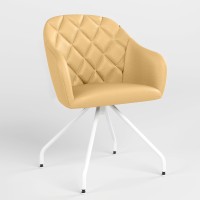 Обеденный стул Новый Стиль WESTER 4S WHITE ECO-01 (Бежевый) (NWS-123036)