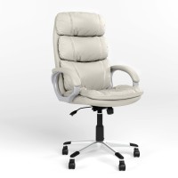 Кресло руководителя поворотное Новый Стиль DOLCE ANYFIX PL35 ECO-50 (белый) (NWS-125777)