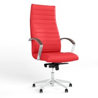 Крісло офісне поворотне Новий Стиль IRIS STEEL MPD AL70 ECO-90 (Червоний) (NWS-126277)