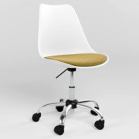 Крісло офісне поворотне Новий Стиль ASTI GTS (J) CHR61 (BOX-1) K01 SORO-40 (Жовто-гірчичний) (NWS-132003)