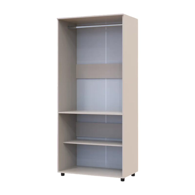 Шафа для одягу Doros Торн Кашемір 2 ДСП (штанга) 90х51.6х200 (DRS-012027)