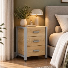Тумба універсальна Ferrum-decor Вів'єн 3 50x41x40 сірий ДСП Дуб Кремона Торро 16 мм (FRD-107757)