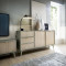 Комод Perfect Home Forest KSZ158 2-дверний з 3 шухлядами 158х80х38 см Евкаліпт/ялиця сканді (PFH-091476)