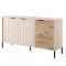 Комод Perfect Home Rock 3D/153 153,1x81,4x39,5 Бежевий/Дуб вікінг (PFH-091088)