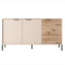 Комод Perfect Home Rock 3D/153 153,1x81,4x39,5 Бежевий/Дуб вікінг (PFH-091088)