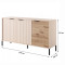 Комод Perfect Home Rock 3D/153 153,1x81,4x39,5 Бежевий/Дуб вікінг (PFH-091088)