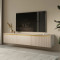 Тумба під телевізор Perfect Home Royal RTV180 3D 181,5x42x39 Бежевий (PFH-091293)
