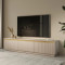 Тумба під телевізор Perfect Home Royal RTV180 3D 181,5x42x39 Бежевий (PFH-091293)