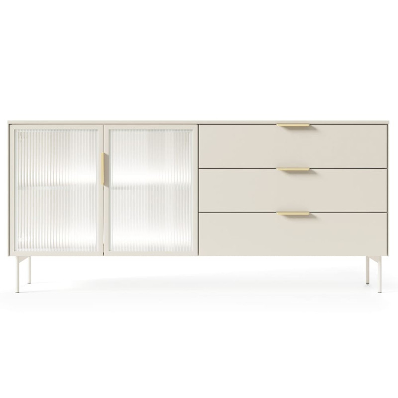 Комод з телескопічними напрямними Perfect Home Lumi 2D3S/181 181,3x61,6x39,3 Кашемір (PFH-091387)