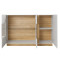 Комод Perfect Home Marco 3D2W/138 138,2x90,5x40 Білий/Білий глянець/ Дуб грандсон (PFH-091034)