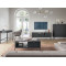 Туалетний столик з телескопічними напрямними Perfect Home Nova T104 104x77x50 см Чорний (чорні ніжки) (PFH-091264)