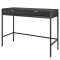 Туалетний столик з телескопічними напрямними Perfect Home Nova T104 104x77x50 см Чорний (чорні ніжки) (PFH-091264)