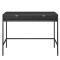 Туалетний столик з телескопічними напрямними Perfect Home Nova T104 104x77x50 см Чорний (чорні ніжки) (PFH-091264)