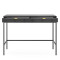 Туалетний столик з телескопічними напрямними Perfect Home Nova T104 104x77x50 см Чорний (чорні ніжки) (PFH-091264)
