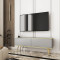 Тумба під телевізор Perfect Home Oro RTV135 2D 135х53х32 Сірий (золоті ніжки) (PFH-091315)