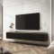 Тумба під телевізор навісна Perfect Home Oro RTV175 3D 175х30х32 Чорний (PFH-091362)