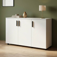 Комод Doros Торн Білий 3 ДСП 135х51.6х80 (DRS-012098)