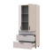 Шафа для одягу Doros Торн Кашемір 2 ДСП/3Ш (полиці) 90х51.6х200 (DRS-012028)
