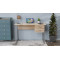 Комп'ютерний стіл Ferrum-decor Дакота 75x120x60 сірий ДСП Дуб Сан-Марино 16мм (FRD-102313)