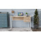 Комп'ютерний стіл Ferrum-decor Дакота 75x140x60 сірий ДСП Сан-Марино 16мм (FRD-102323)