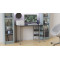 Компьютерный стол Ferrum-decor Кевин 75x140x60 серый ДСП Сосна Кембра 16мм (FRD-101733)