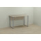 Письмовий стіл Ferrum-decor Курт 76x100x60 сірий ДСП Дуб Сонома 32мм (FRD-101833)