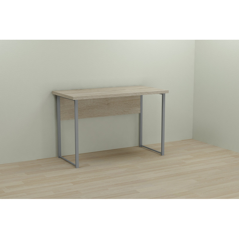 Письмовий стіл Ferrum-decor Курт 76x100x60 сірий ДСП Дуб Сонома 32мм (FRD-101833)
