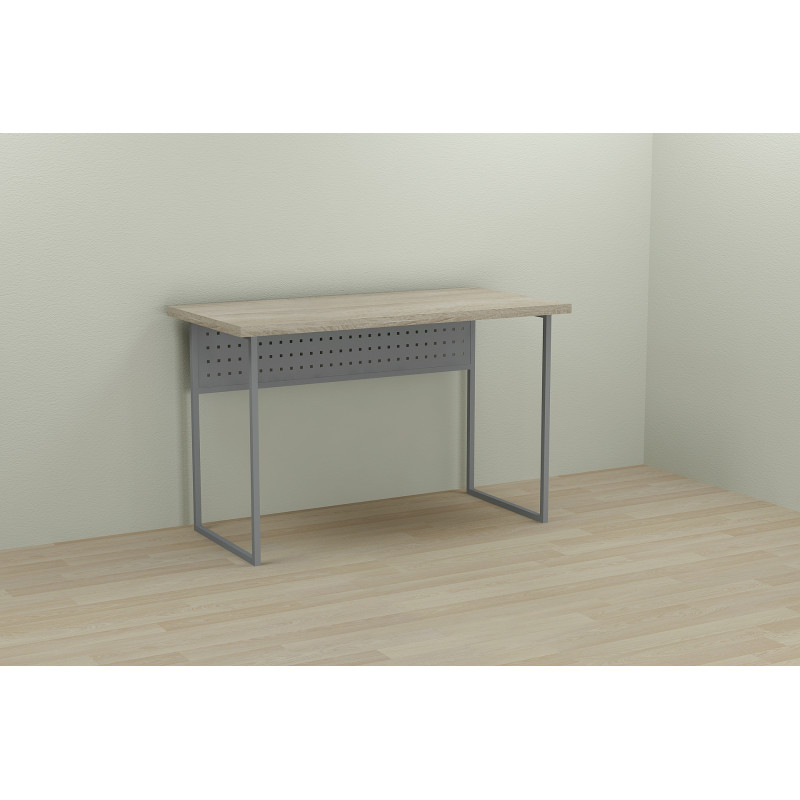 Письменный стол Ferrum-decor Майк 76x100x60 серый ДСП Дуб Сонома 32мм (FRD-101773)