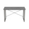 Стіл письмовий Дейв Ferrum-decor 750x1400x600 Сірий метал ДСП Бетон 32 мм (FRD-106451)