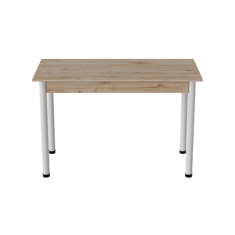 Стол кухонный Ferrum-decor Бенита 75x120x60 Белый ДСП Сан-Марино 16мм (FRD-105641)