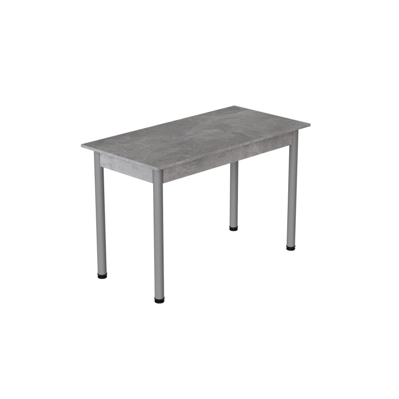 Стол кухонный Ferrum-decor Бенита 75x120x80 Серый ДСП Бетон 16мм (FRD-105571)